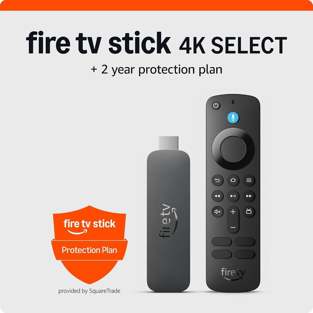 Fire TV Stick 4K Select + 2-Yr Warranty