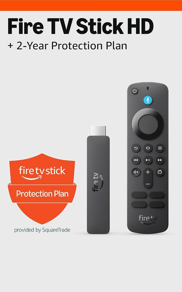 Fire TV Stick HD + 2-Yr Warranty